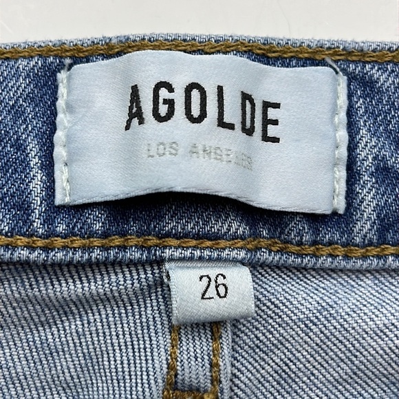 Agolde Nico High Rise Slim Ankle Size 26 - Picture 9 of 16